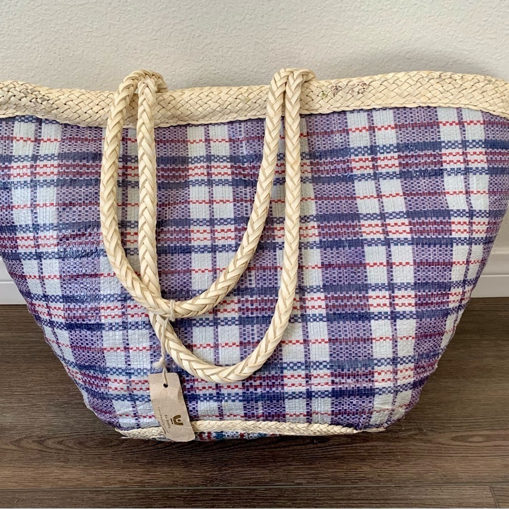 NWT Designer En Shalla Beaded Nautical Bag 12/20 Inch - Picture 14 of 14